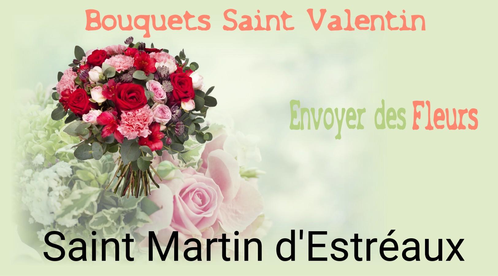 Roses de Saint-Valentin livrées à Saint-Martin-d'Estréaux